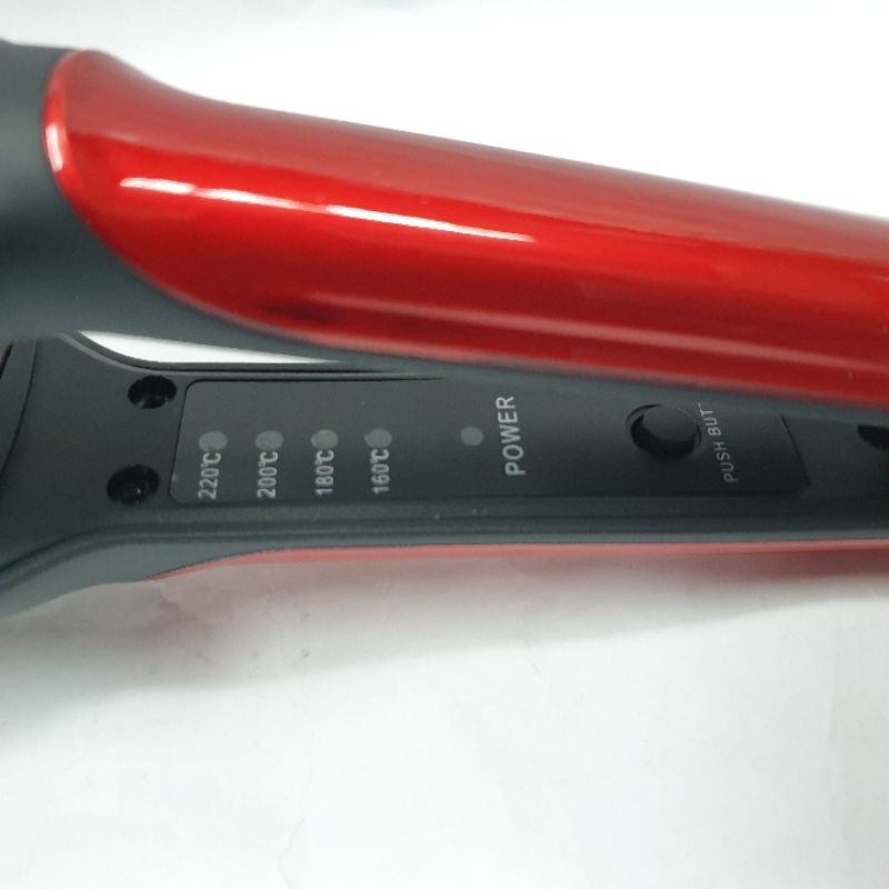 Alat Catok Rambut Kemei Km 531 Hair straightener Original Temperatur Suhu Plat Lebar