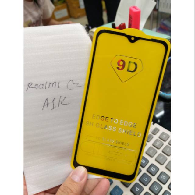 KOREAN Tempered Glass Oppo A1K 6.1 inchi FULL SCREEN TG 5D Oppo A1K A1 K FULL GLUE FULL LAYAR