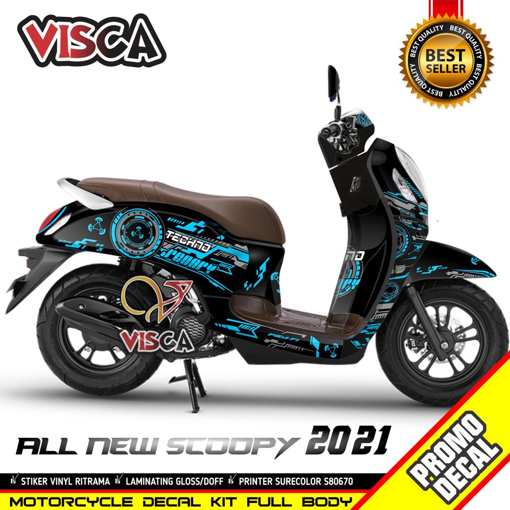 Decal Scoopy Full Body Stiker Scoopy 2021 Stiker Scoopy 2021 Full Body Decal Scoopy New 2021 Hitech