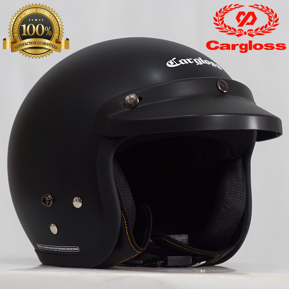( PROMO ) HELM BOGO CARGLOSS HELM RETRO DEWASA ORIGINAL HELM CARGLOSS RETRO