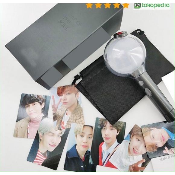 LB Kpop BTS Ver.4 Special Version Army Bomb Concert Lightstick Connec Termurah