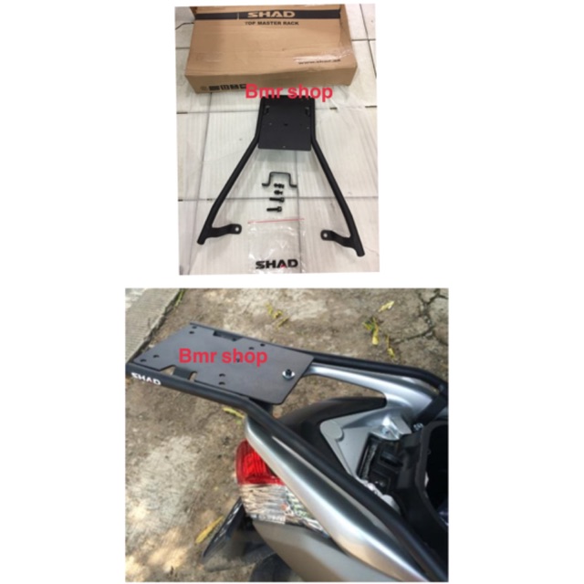 Bracket box shad nmax dudukan breket box shad nmax bracket top box shad nmax original