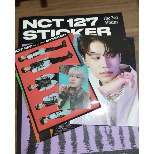 Album NCT127 STICKER PHOTOBOOK PC JUNGWOO TEROPONG (UNSEALED) [READY STOCK]