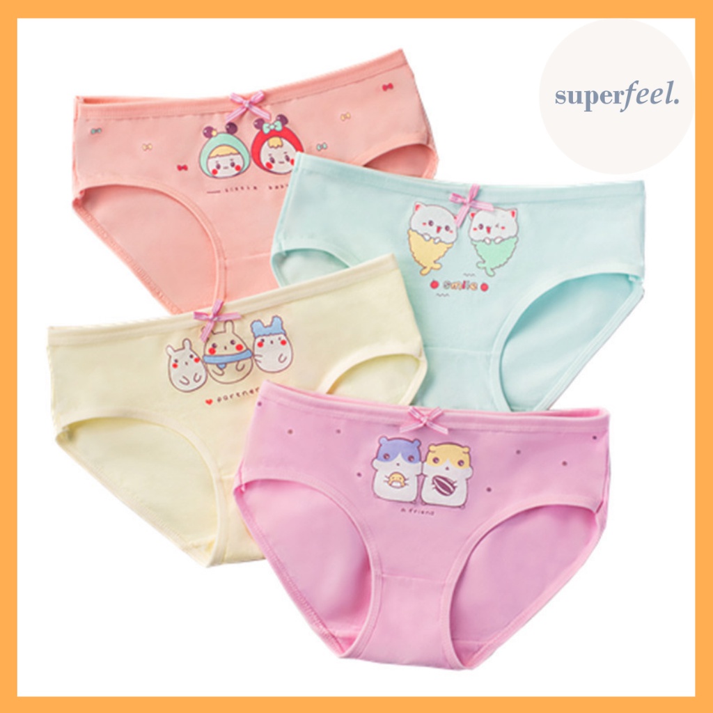 SFL CELANA DALAM ANAK PEREMPUAN KATUN COTTON NYAMAN CD BOCAH BALITA TK SD SMP WANITA KECIL 703