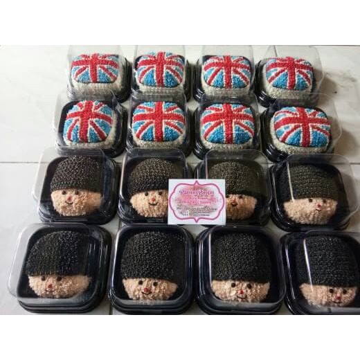 

Tart Mini 3D Custom Tema LondonKereen Lucu Cantik - Rasa diJamin Endes