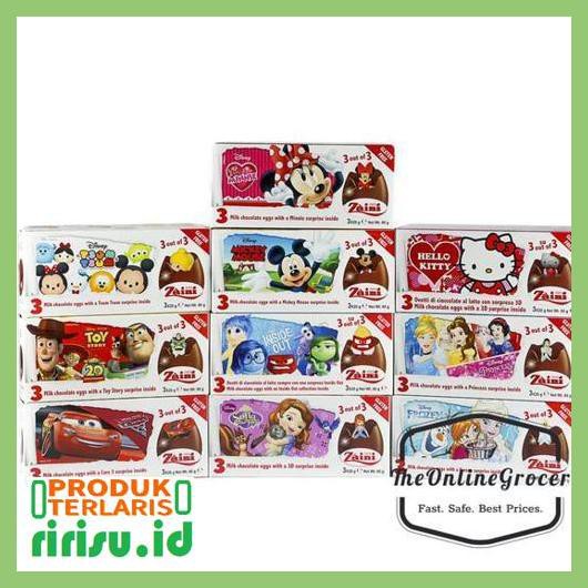 

8Tuf78F7- Zaini Surprise Chocolate Eggs Coklat Zaini 7Ti7Tgjtu-