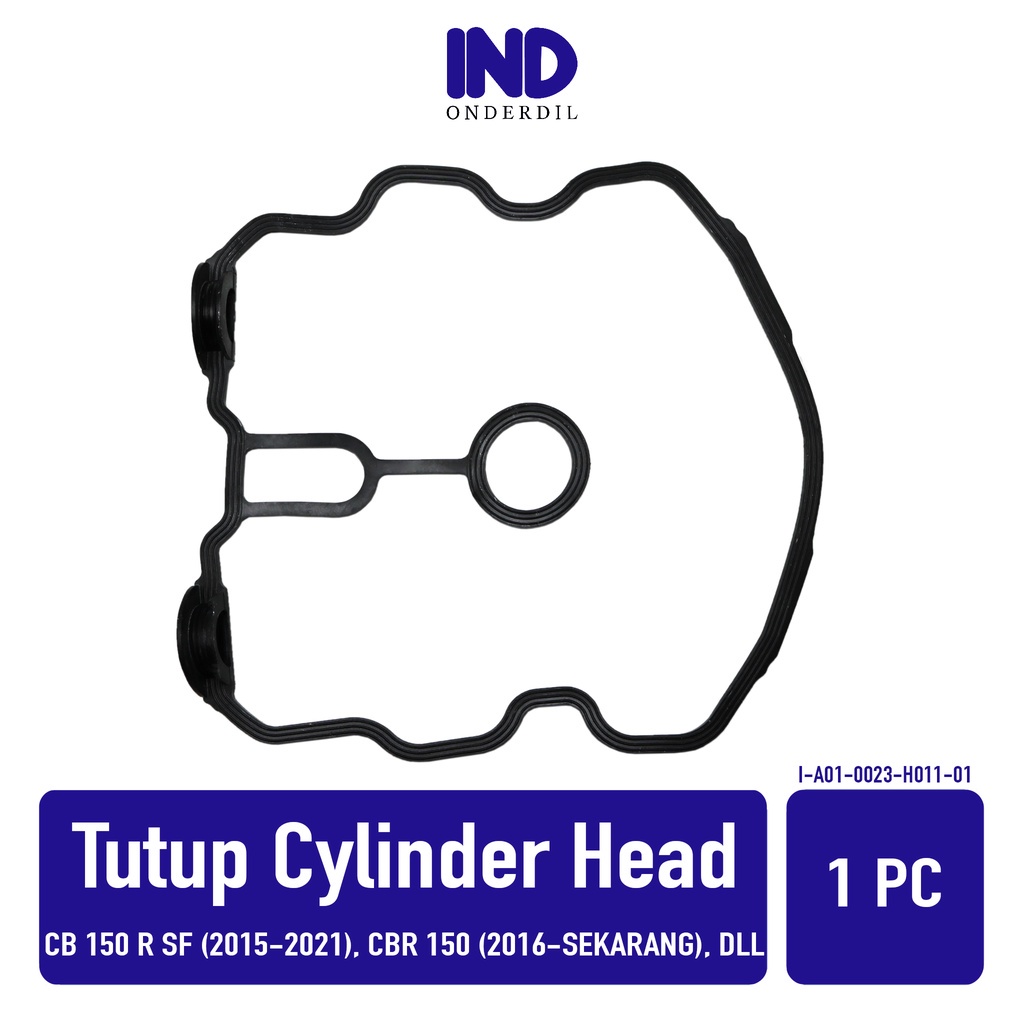 Seal-Sil-Gasket-Oring Head Cover Karet Tutup Cylinder-Silinder Cop CBR150R-CBR 150R-150 R-Streetfire-Street Fire &amp; Sonic 150R &amp; Supra GTR