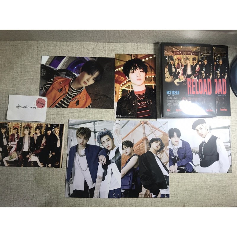 OPEN SHARING GOODS‬ ‪NCT DREAM Reload Goods‬ Member set sticker set, postcard book, 4x6 photoset‬