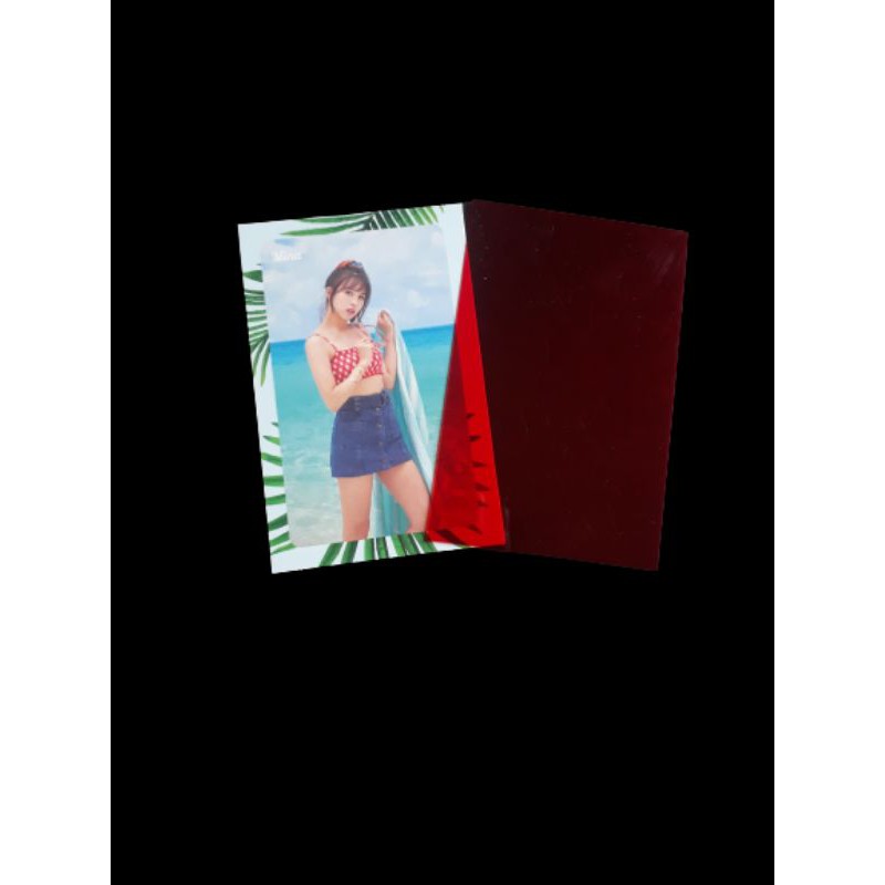 Twice Message Photocard Album Summer Nights - Mina