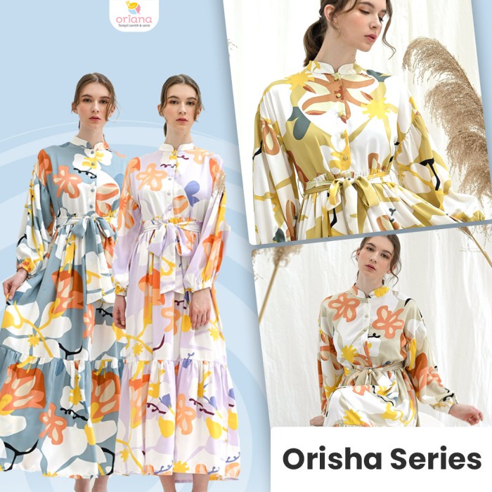HOMEWEAR ORIANA DASTER BUSUI PANJANG ORISHA LAVENDER - XL