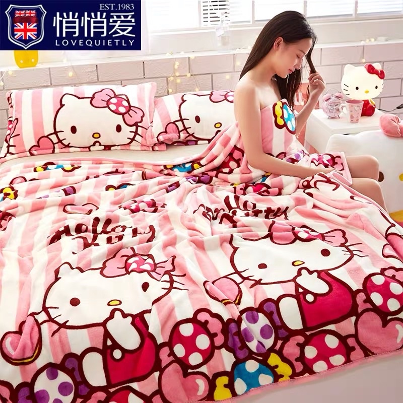 D&amp;Z Selimut Baby Karakter Bulu Soft Panel ukuran 190x140 Termurah Terbaru New Motif