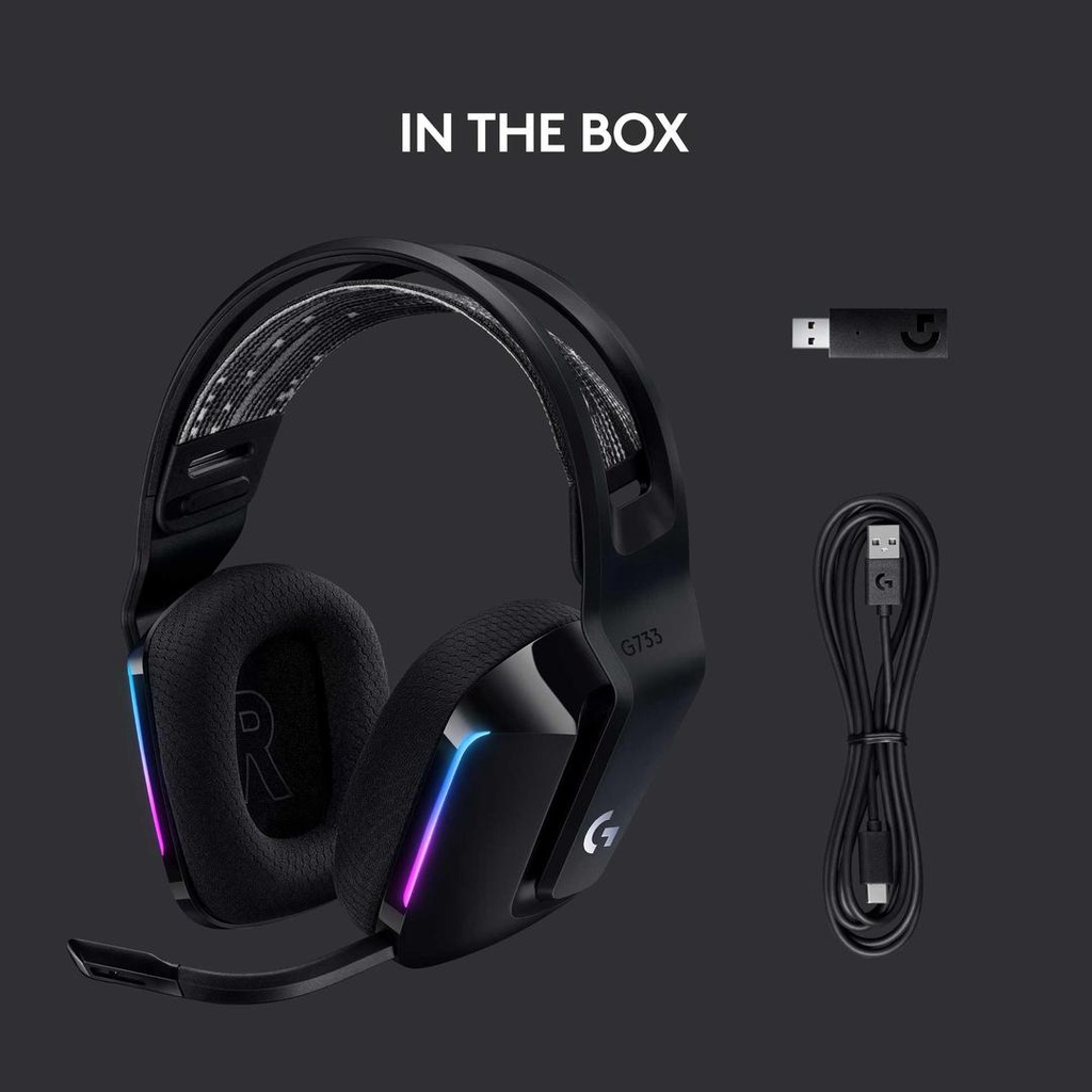 Logitech G733 Lightspeed Wireless 7.1 Gaming Headset