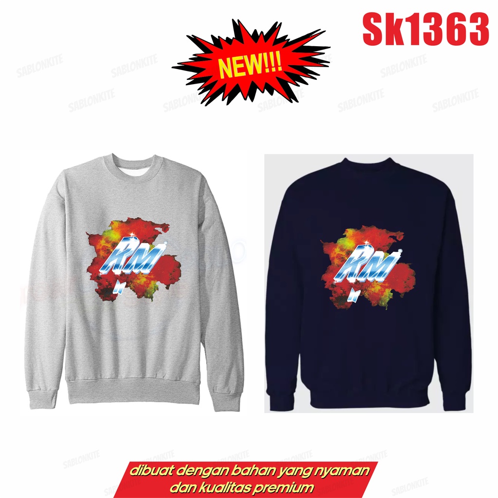 MURAH!!! SWEATER HOODIE KPOP RM PERMISSION TO DANCE ON STAGE SK1363 UNISEX