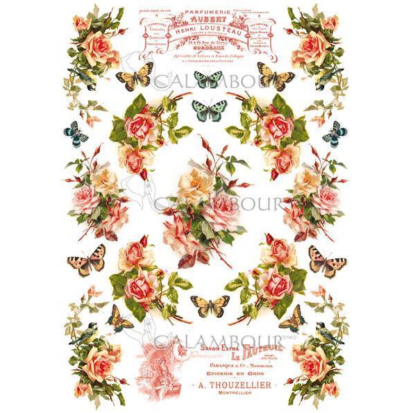 Rice Paper Calambour Size 35x25cm RCP 10