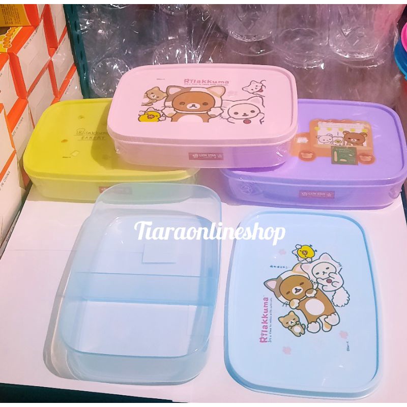 Tempat makan lionstar BC-9 japan sealware / ompreng makan anak /wadah makan foodgrade SNI