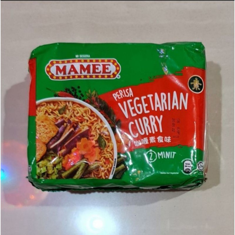 

Mamee 5x78gr Vegetarian Curry Kari Mayalsia Vegetarian