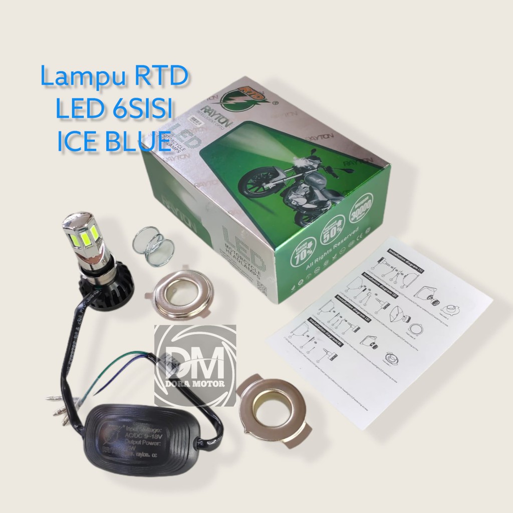 LAMPU LED RTD RAYTON ASLI / LAMPU LED KIPAS ORIGINAL