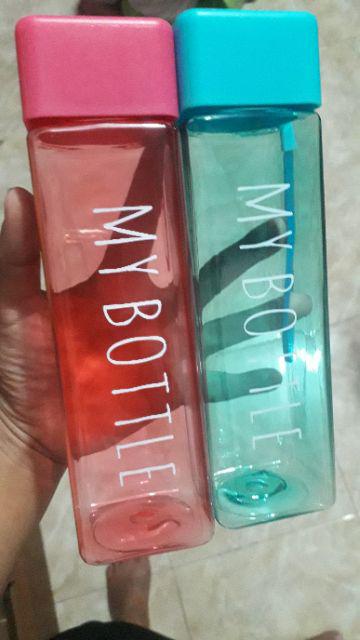 My Botol Persegi Warna