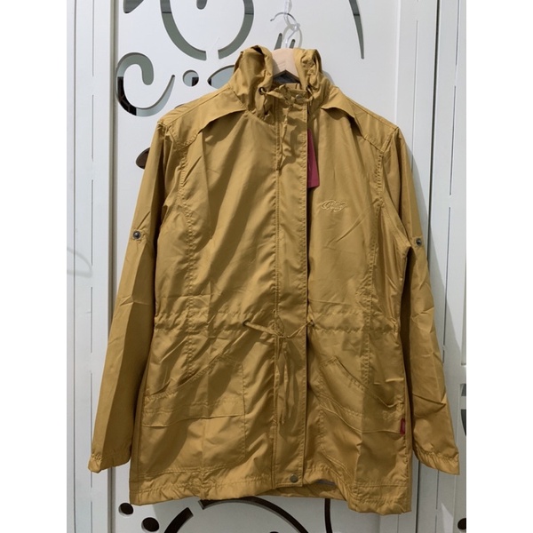 Jaket Wanita Parasut Rilley Yellow