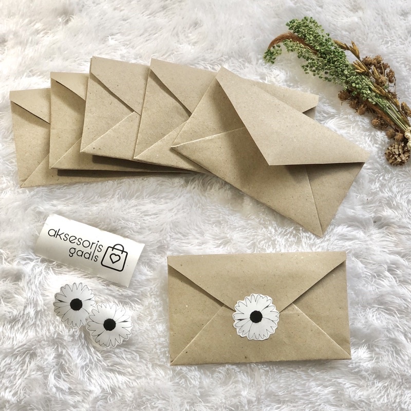 

amplop coklat Kraft / amplop / Amplop coklat murah / amplop vintage Kraft / amplop packing / amplop unik / amplop motif / aksesoris gadis