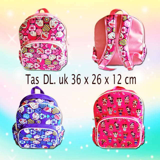 

Tas sekolah murah/ tas ransel / tas anak cewe cowo/ tas fancy/ tas karakter/ tas motif