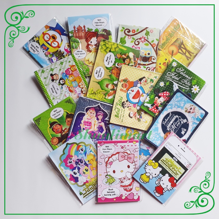 

ACCS Amplop Lebaran Unik Custom/Amplop Idul Fitri Per 100pcs