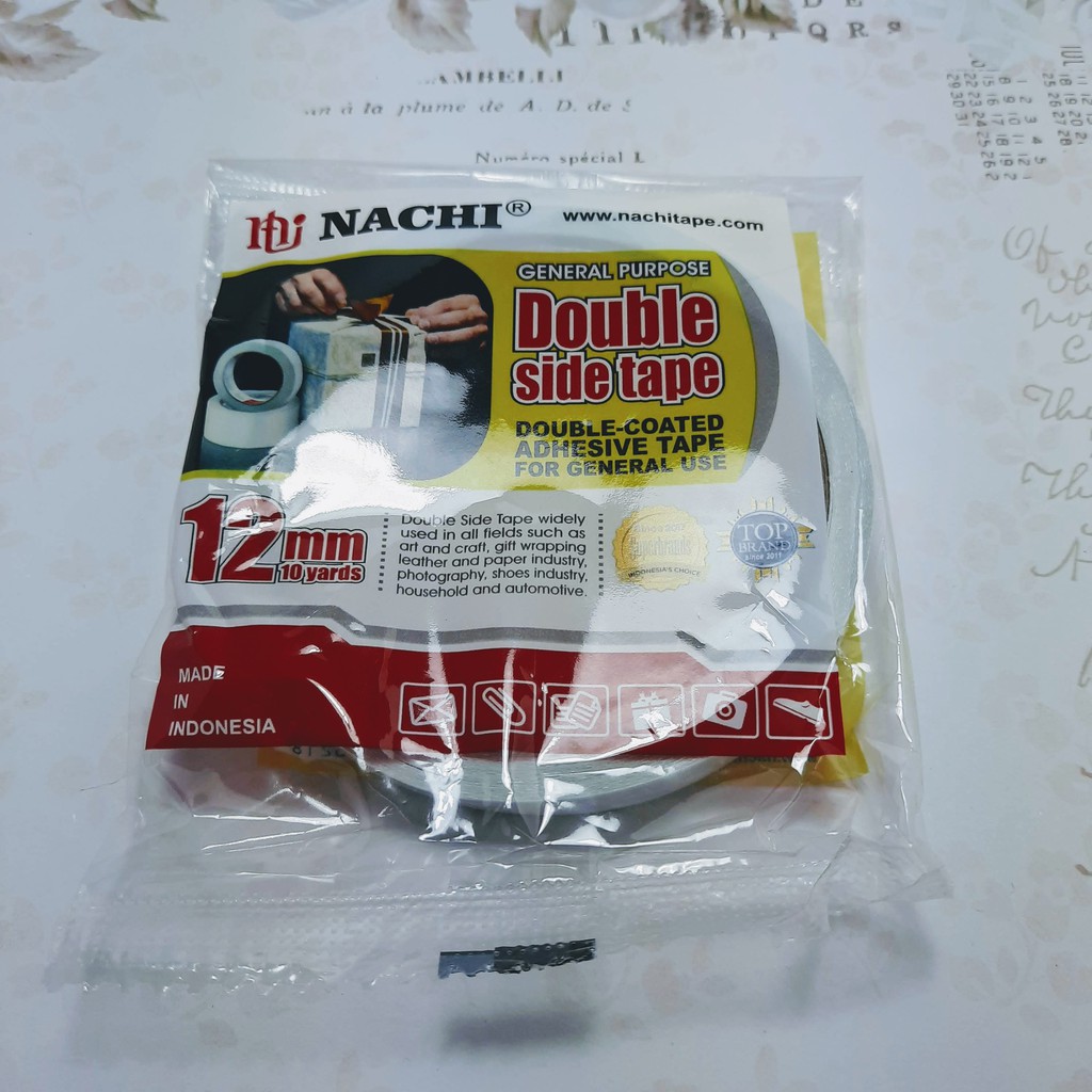 

Double Dobel Tape Joyko Selotip Isolasi Bolak Balik