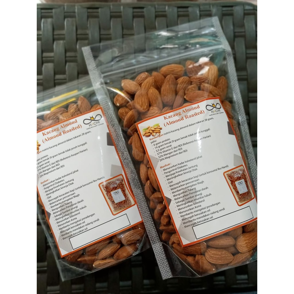 

Kacang Almond Panggang 250 gram