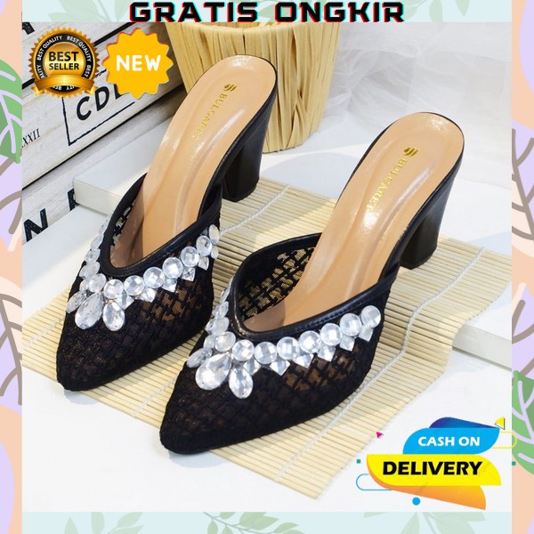 Hells Kerja Kantor Hells Terlaris Highheels Hak Tinggi Transparan Hak Tahu Wnta Sepatu High Hils Pre