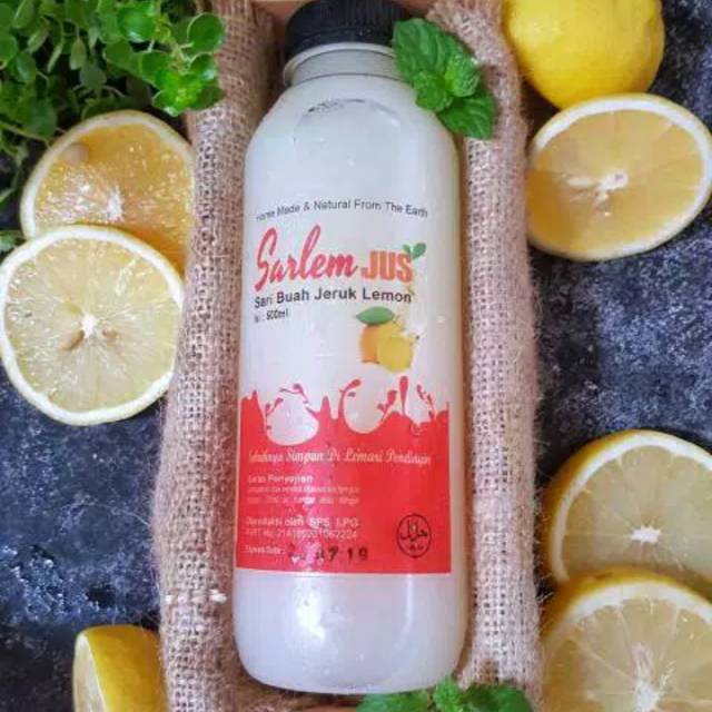 

SARI LEMON MURNI SARLEMJUS 250ml, SARI LEMON ASLI, ORIGIONAL