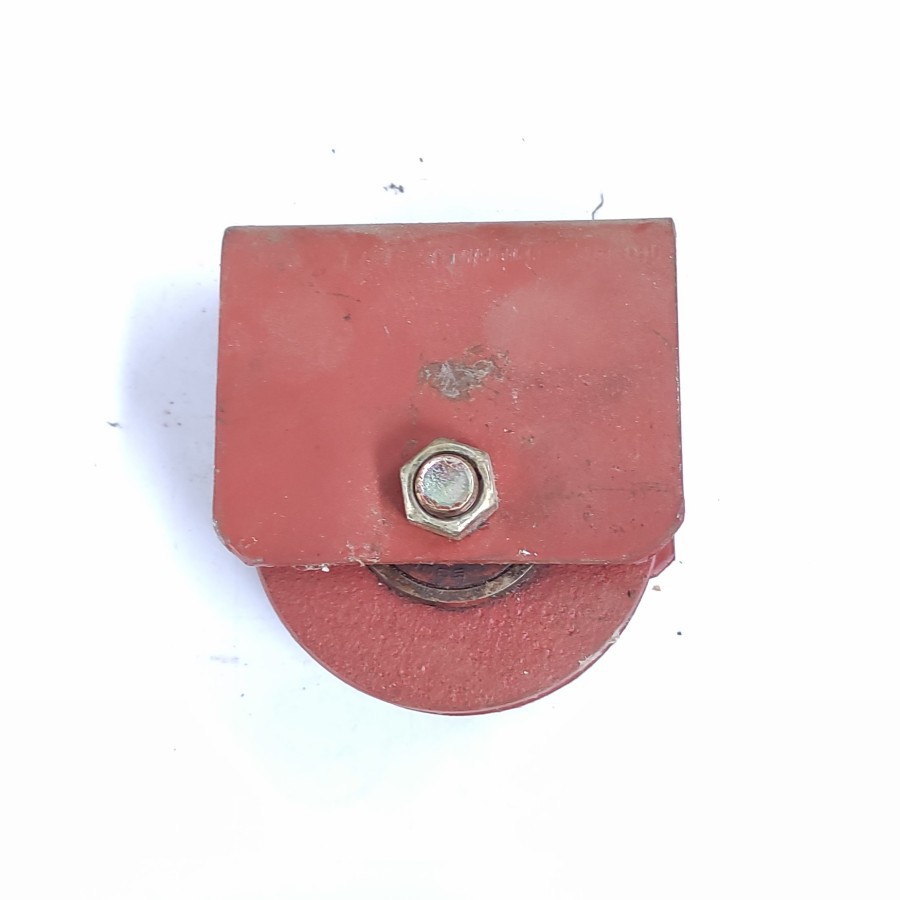 Roda Pagar Besi Rel Behel 8 Cm