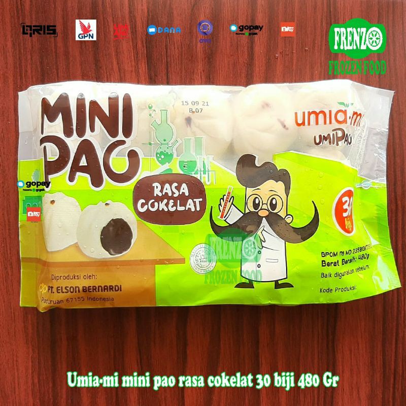 

Umiami Minipao isi Coklat 30 biji