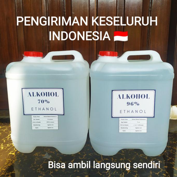 Alkohol 96% murni 20L Ethanol
