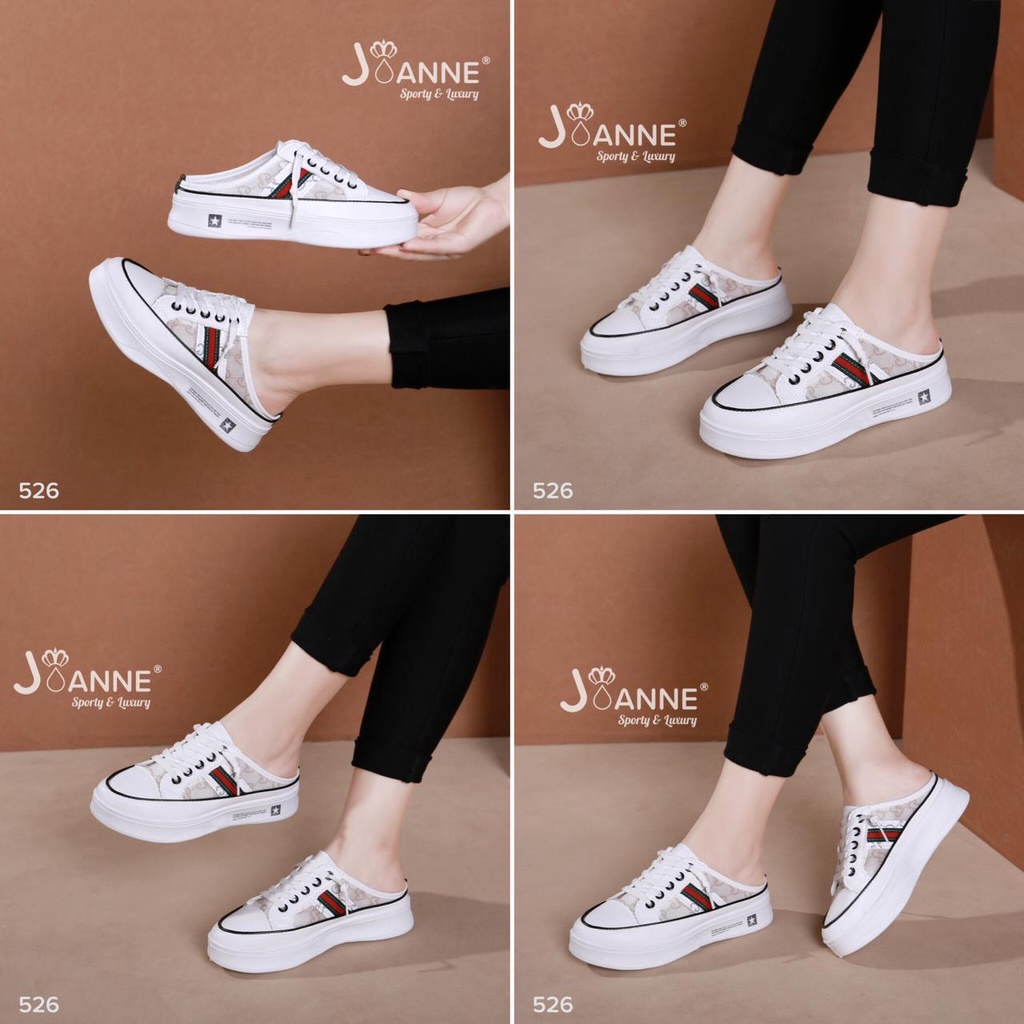 JOANNE Casual Slop Sneakers Shoes #526 ORIGINAL