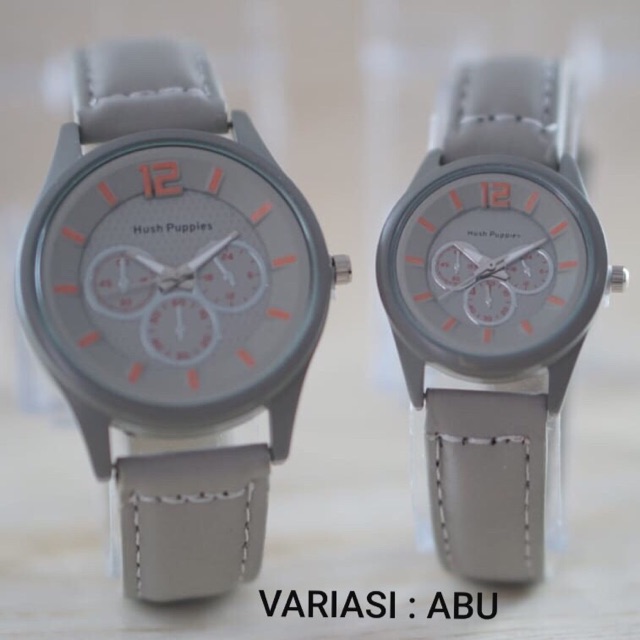 jam tangan couple hush puppies sudah sepasang + BOX