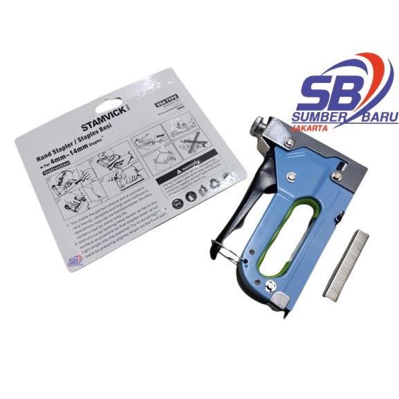 

Staples Gun Tacker Stamvick 3 in 1 / Staple Jok Tembak Hekter 3 Way SBJ