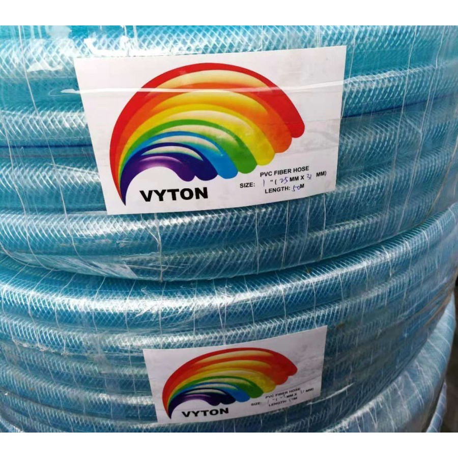 Selang Air Benang Vycol 1 1/4&quot; Tebal Import Quality Plastik PVC Taman