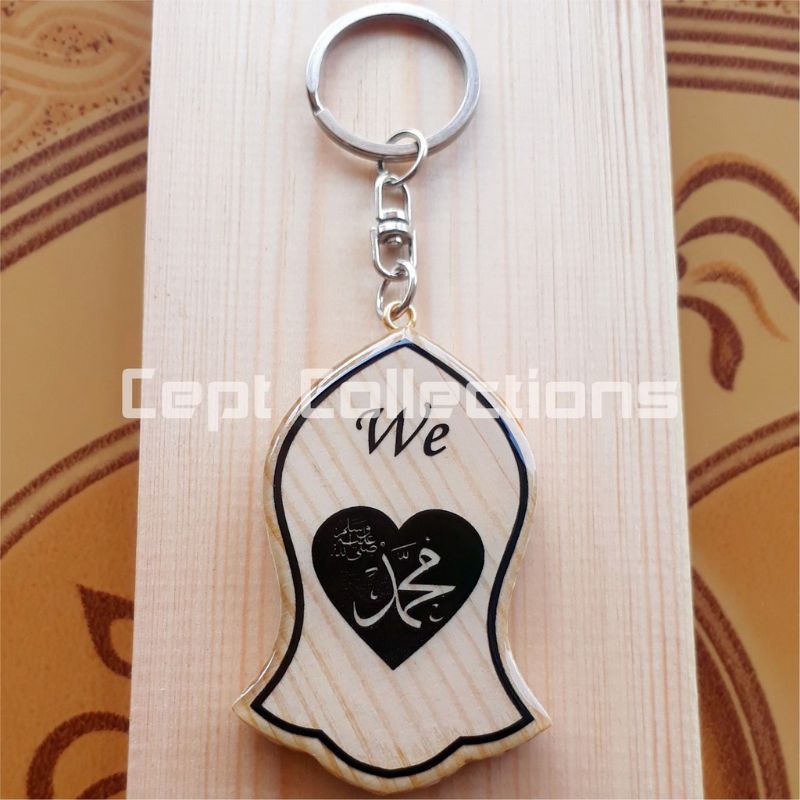 Gantungan kunci terompah Nabi/Darkah Tarim