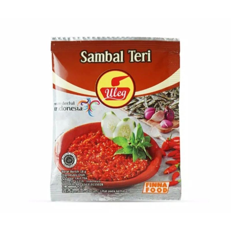 

Sambel Uleg Finna Teri (10×20Gr)