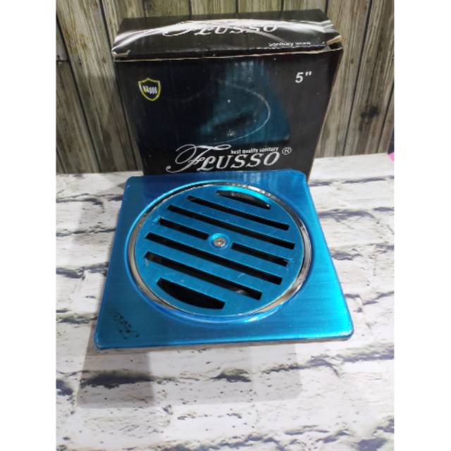 SARINGAN AIR / AFUR STAINLESS MODEL FLUSSO 5" ( 508)