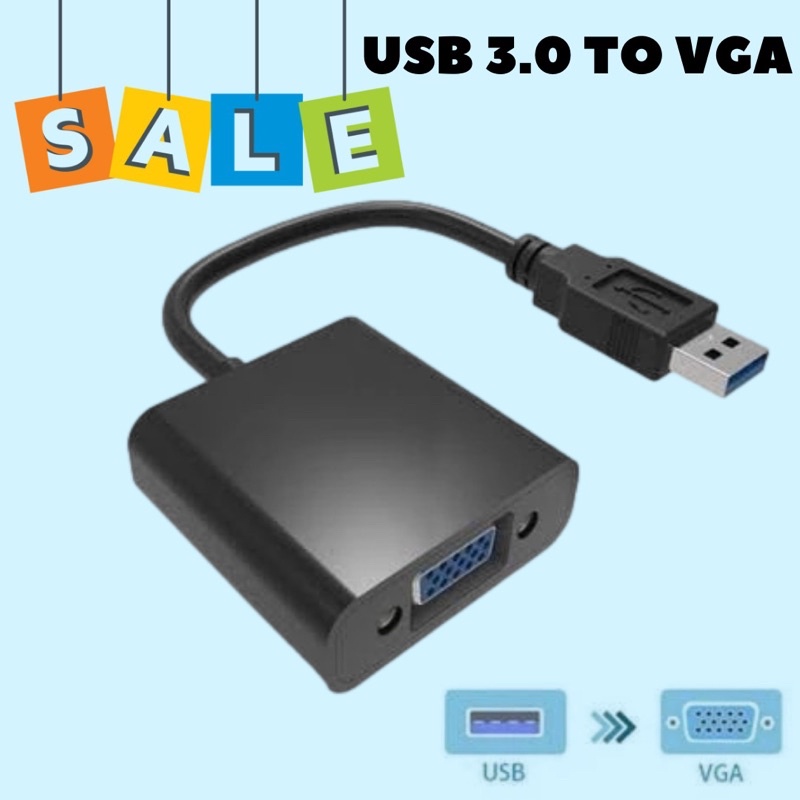 CONVERTER USB 3.0 / USB 2.0 TO VGA / USB to VGA