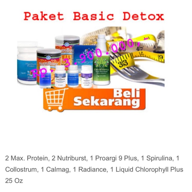 PAKET BASIC DETOX SYNERGY