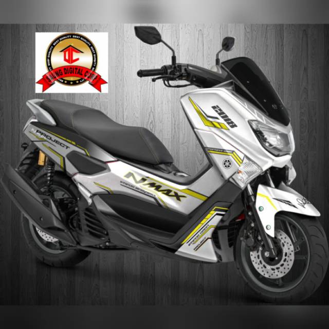 Decal full body yamha Nmax putih project