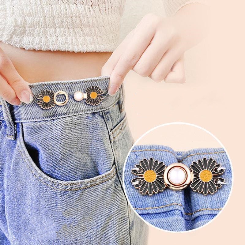 [Harga Grosir]Alat Pin Gesper Pinggang Dapat Dilepas Dapat Disesuaikan Untuk Celana Jeans/Hot Sale