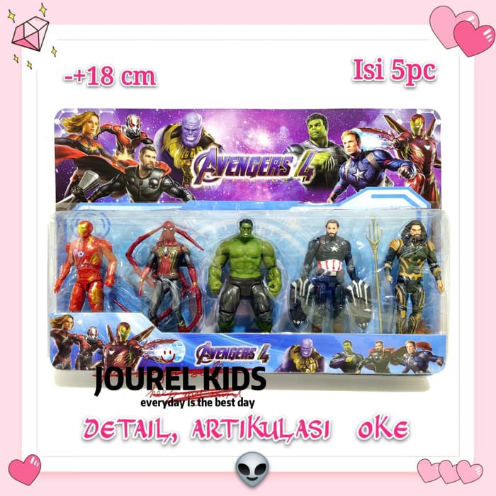JK -  mainan hobi action figure avengers infinity movie new avenger set