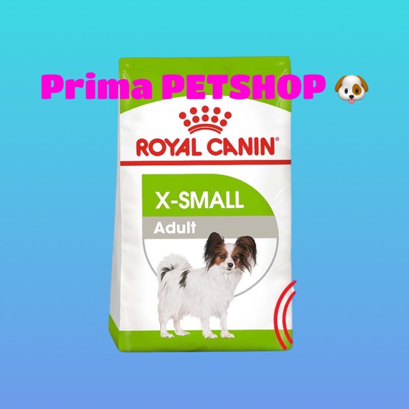 ROYAL CANIN X-SMALL ADULT 1,5KG / DOG FOOD / MAKANAN ANJING DEWASA