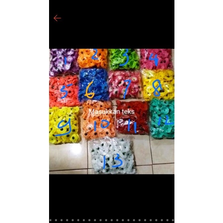 bunga suyok/bunga papan 5cm