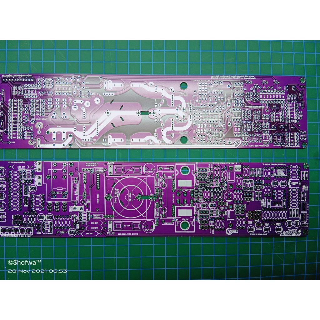 PCB CLASS D UCD SUPERLITE FULL FITUR V3