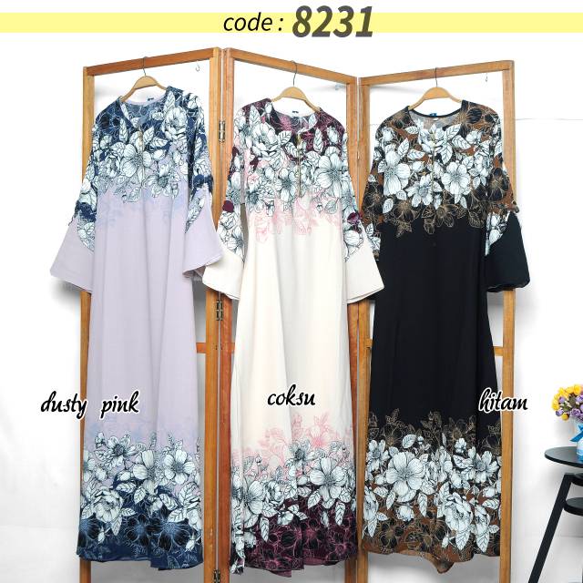 GAMIS JUMBO BUNGA KAKI/PINGGIRAN 8231