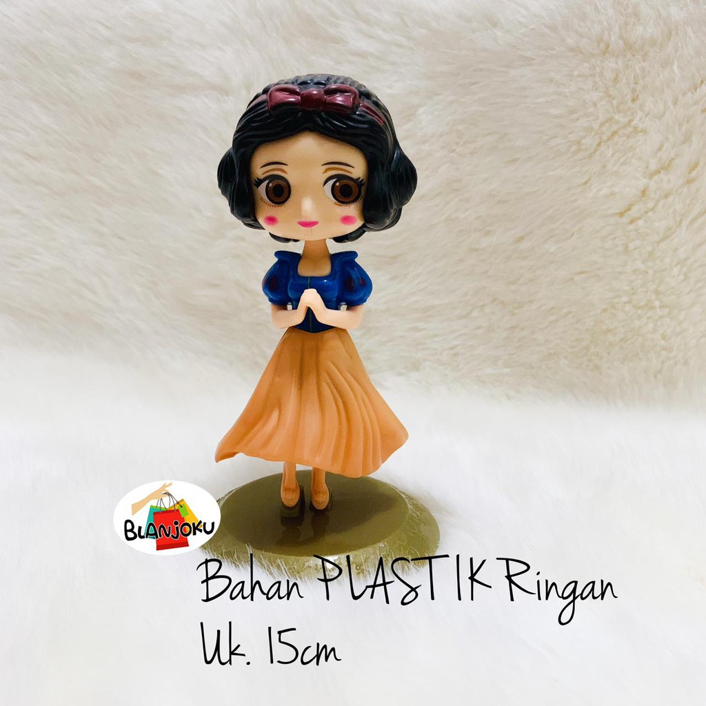 Snow White / Putri Salju Toys Figure Plastik / Hiasan Kue Ulang Tahun
